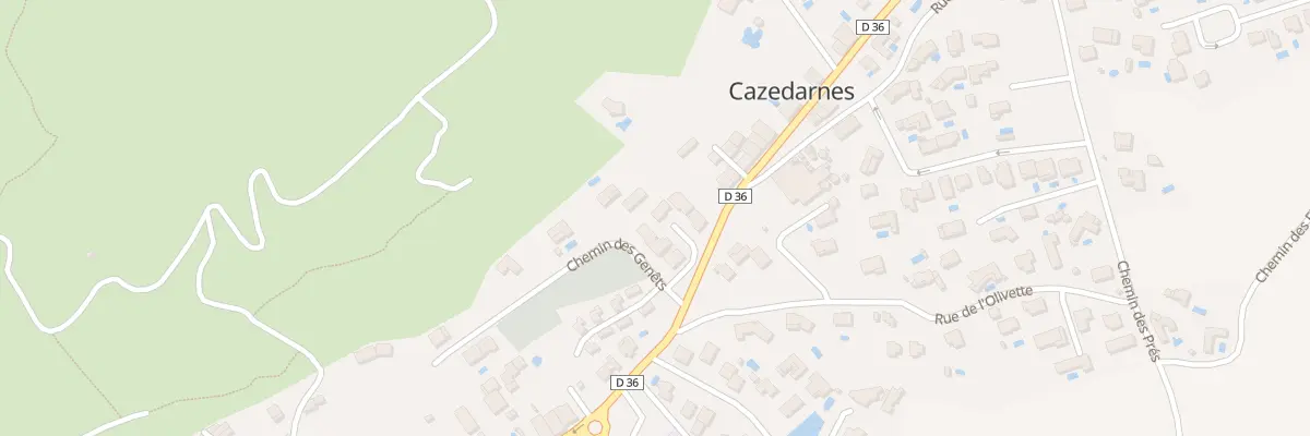 Plan du 4 Lous Chappaus à Cazedarnes