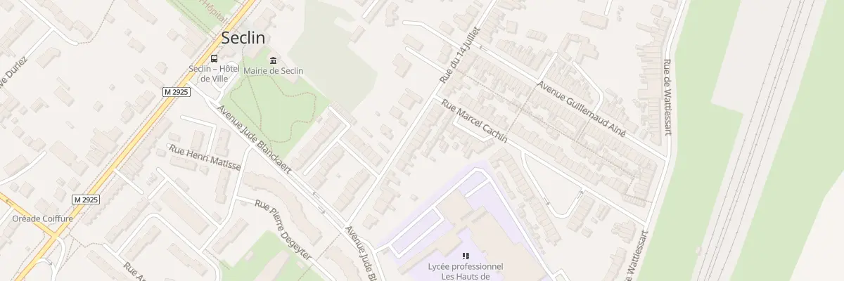Plan du 179 Rue du Quatorze Juillet à Seclin