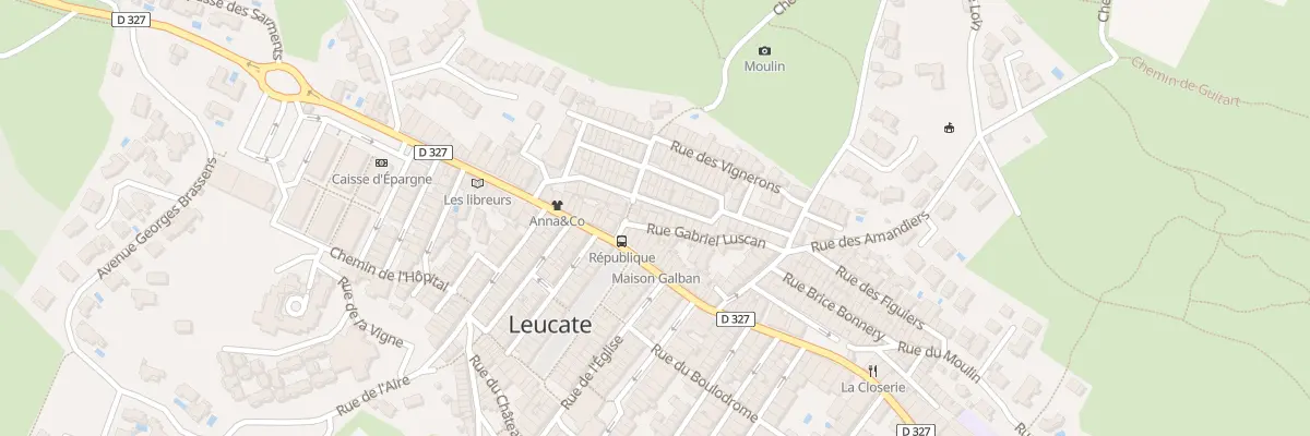 Plan du 5 Rue Gabriel Luscan à Leucate