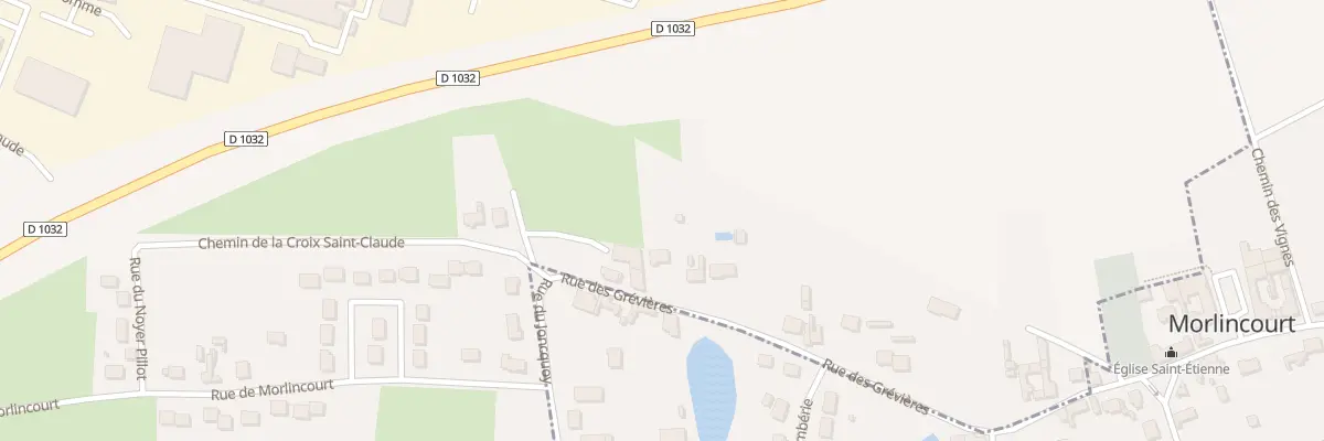Plan du 354 Rue des Grévières à Noyon