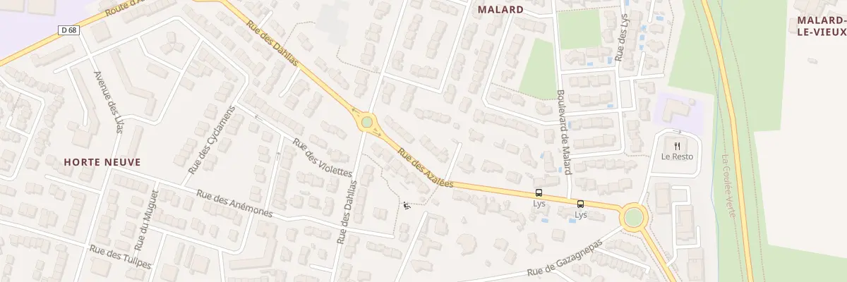 Plan du 11 Rue des Azalées à Narbonne