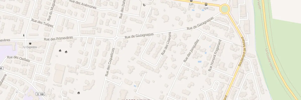 Plan du 5 Rue des Liserons à Narbonne