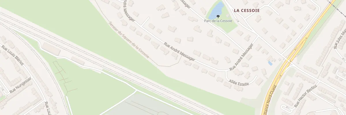 Plan du 23 Rue André Messager à Lambersart