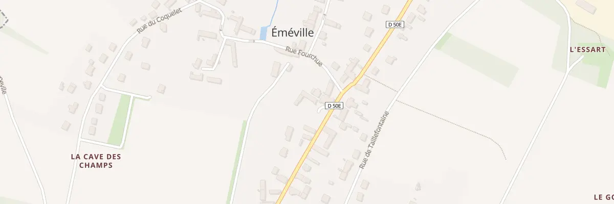 Plan du 5 Pl de l’Église à Éméville