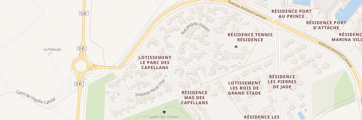 Plan du 2 Rue Jacques Prévert à Saint-Cyprien