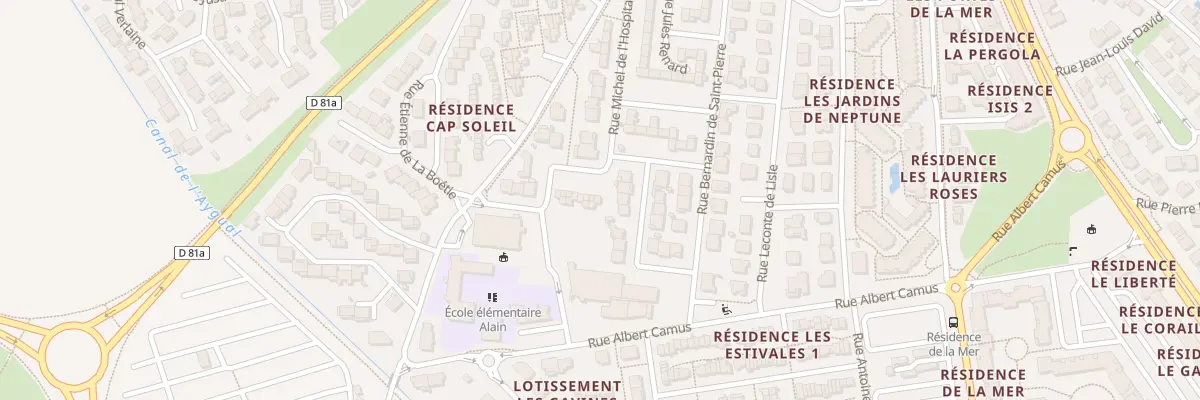 Plan du 10 Rue Georges Bernanos à Saint-Cyprien