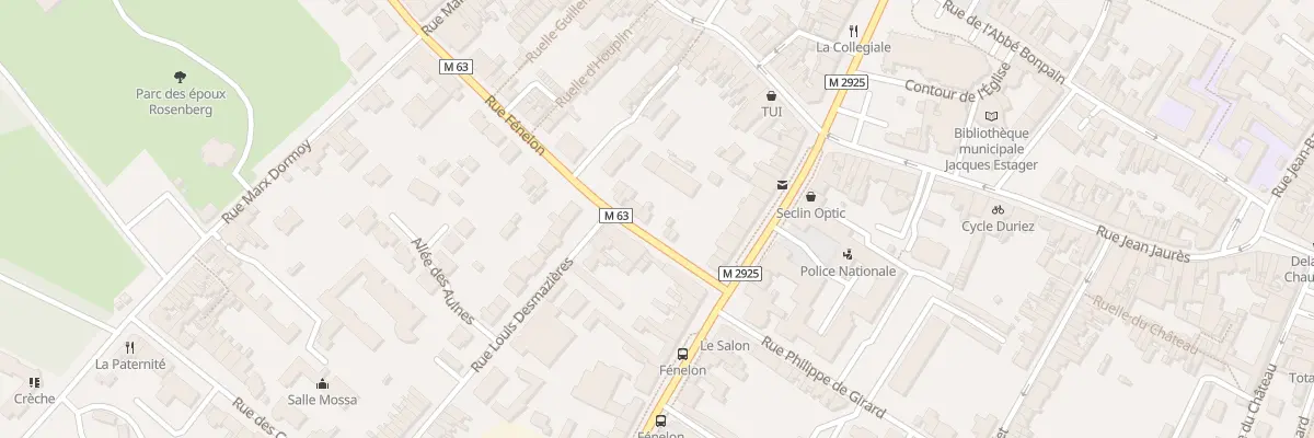 Plan du 29 Rue Fénelon à Seclin