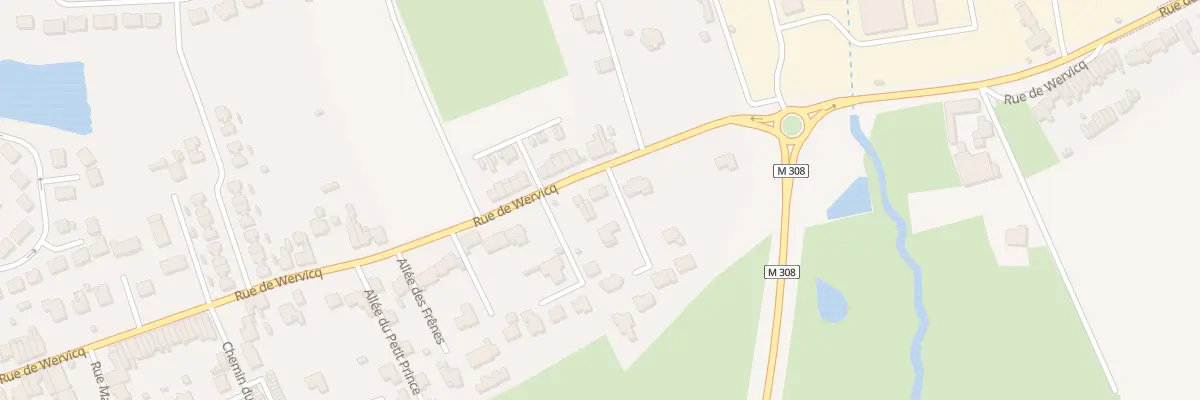 Plan du 202B Rue de Wervicq à Comines
