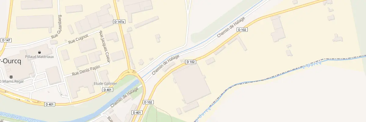 Plan du 5 Rte d’Ocquerre à Lizy-sur-Ourcq