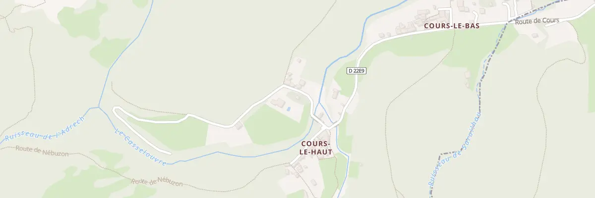 Plan du 5129 Cours Le Haut à Rosis