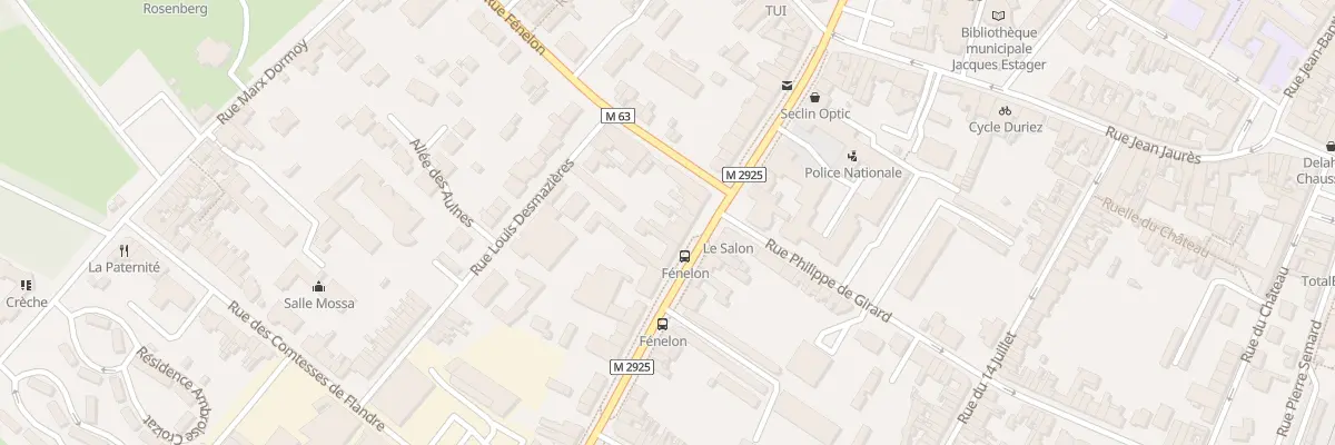 Plan du 34 Rue Roger Bouvry à Seclin
