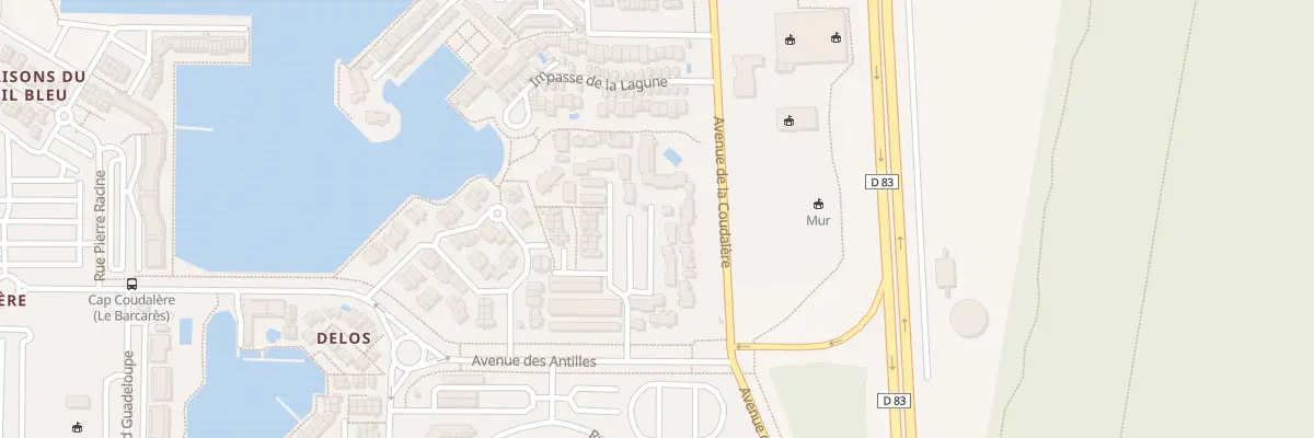 Plan du 9001 Res l’Hacienda au Barcarès