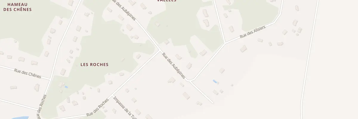 Plan du 857 Rue des Aubépines à Saint-Hilaire-les-Andrésis