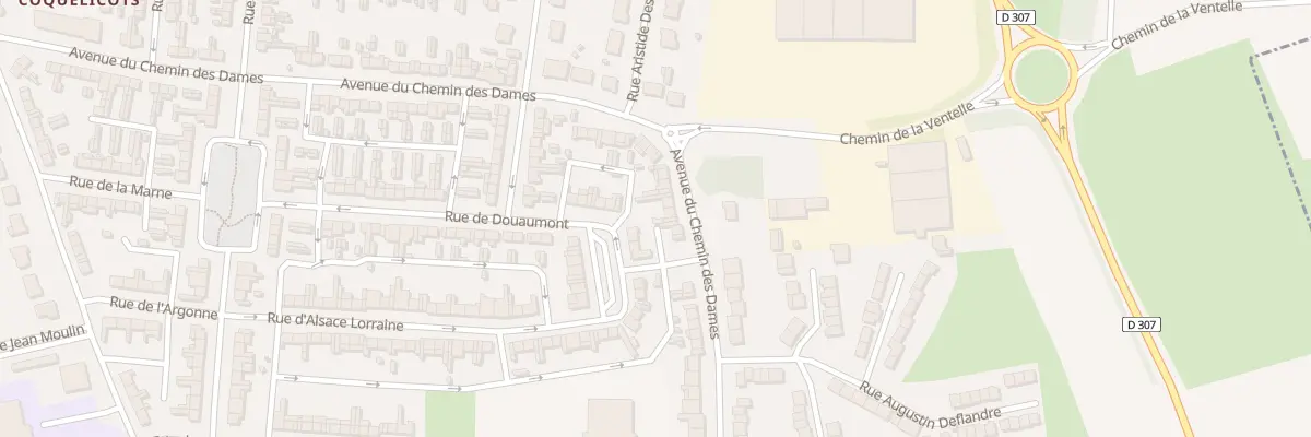 Plan du 532 Av du Chemin des Dames à Brebières