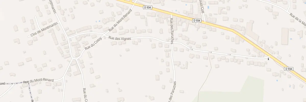 Plan du 361 Rue des Vignes à Mouroux