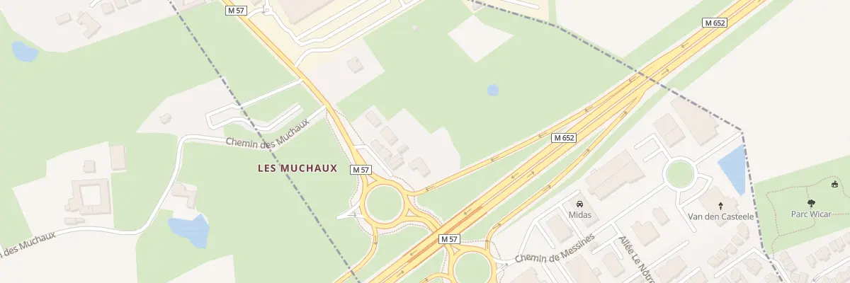 Plan du 418 Av du Marechal de Lattre à Saint-André-lez-Lille
