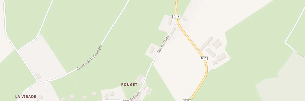 Plan du 5069 Pouget à Marcillat