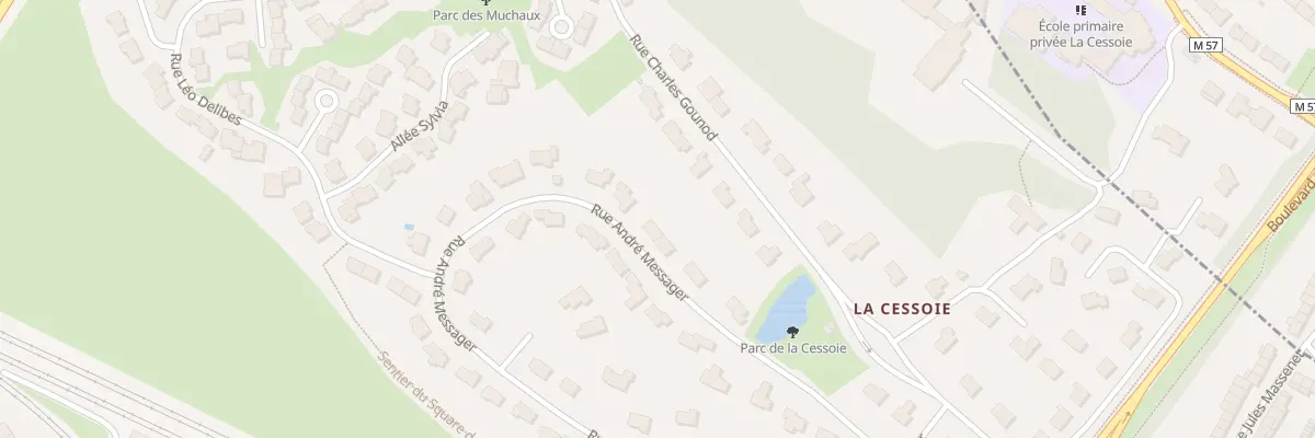 Plan du 55 Rue André Messager à Lambersart