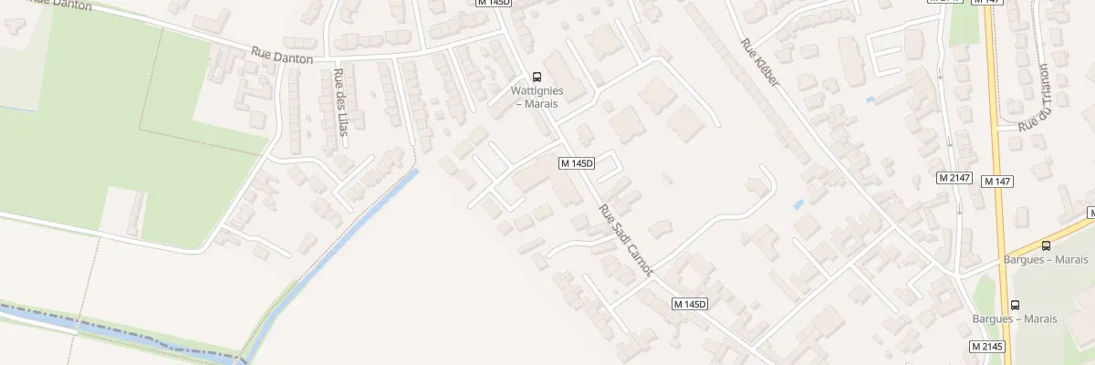Plan du 55 Rue Sadi Carnot à Wattignies