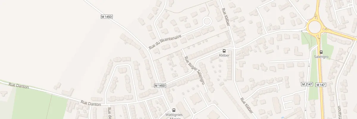 Plan du 162 Rue Roger Salengro à Wattignies