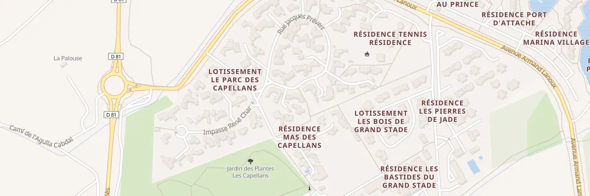 Plan du 11 Rue Jacques Prévert à Saint-Cyprien