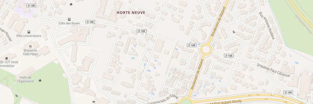 Plan du 42 Av de la Côte des Roses à Narbonne