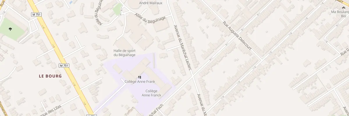 Plan du 193 Av du Maréchal Leclerc à Lambersart
