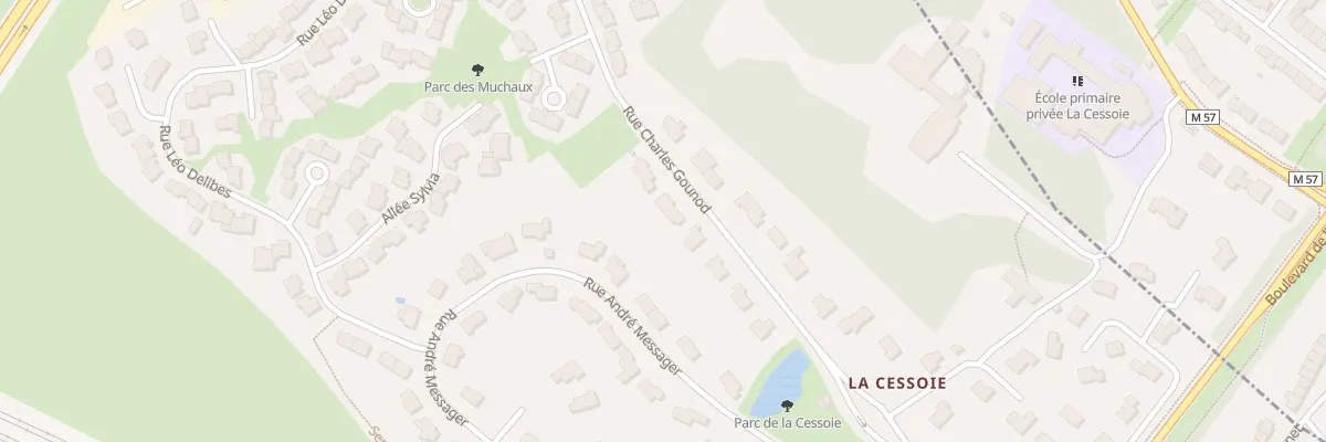 Plan du 107 Rue Charles Gounod à Lambersart