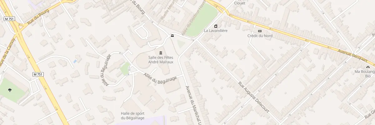 Plan du 252 Av du Maréchal Leclerc à Lambersart
