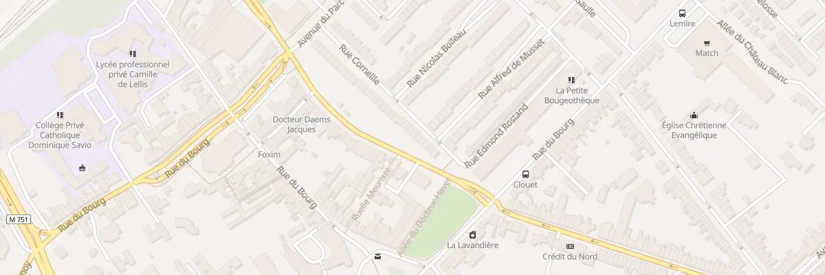 Plan du 48 Rue Corneille à Lambersart