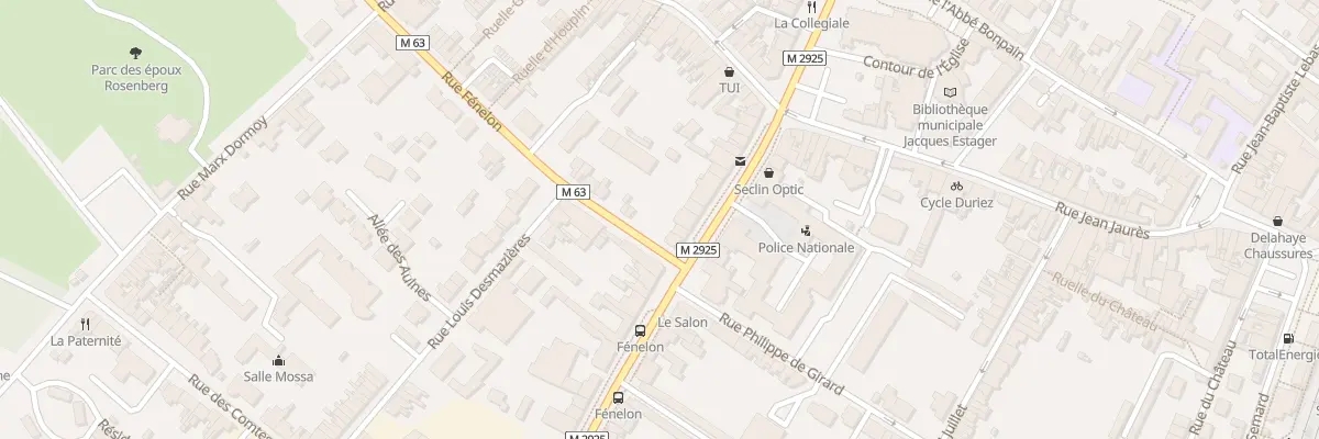 Plan du 24 Rue Roger Bouvry à Seclin