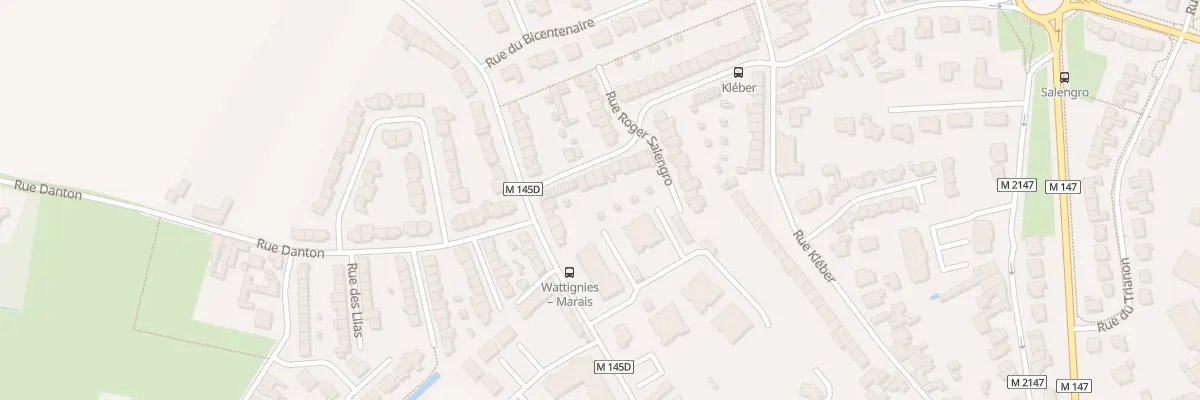 Plan du 181 Rue Roger Salengro à Wattignies