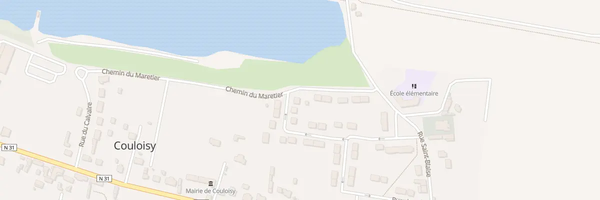 Plan du 2 Rue des Peupliers à Couloisy