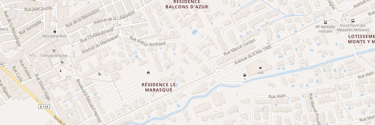 Plan du 38 Rue Arthur Rimbaud à Argelès-sur-Mer