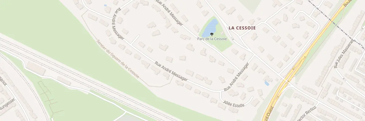 Plan du 22 Rue André Messager à Lambersart