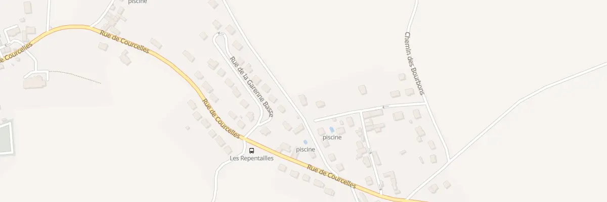Plan du 2 Rue de la Garenne Haute à Salins