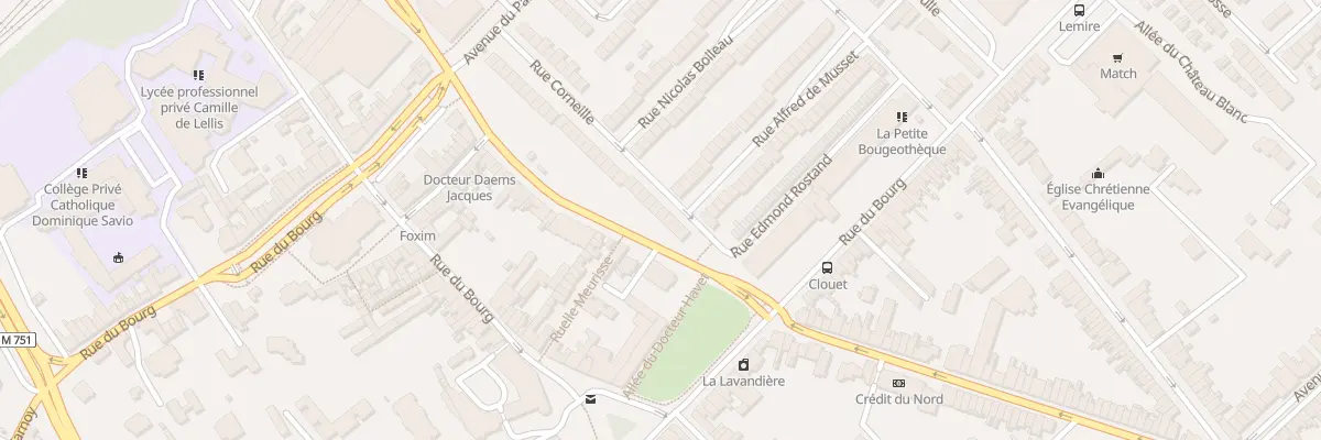 Plan du 52 Rue Corneille à Lambersart