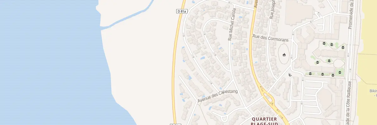 Plan du 40 Rue Miailhes à Canet-en-Roussillon