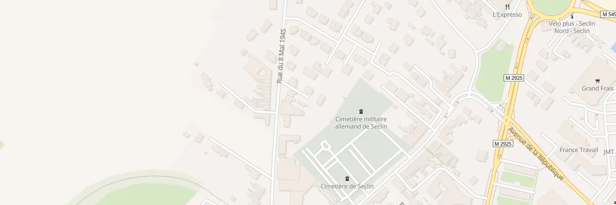 Plan du 274 Rue du Huit Mai 1945 à Seclin