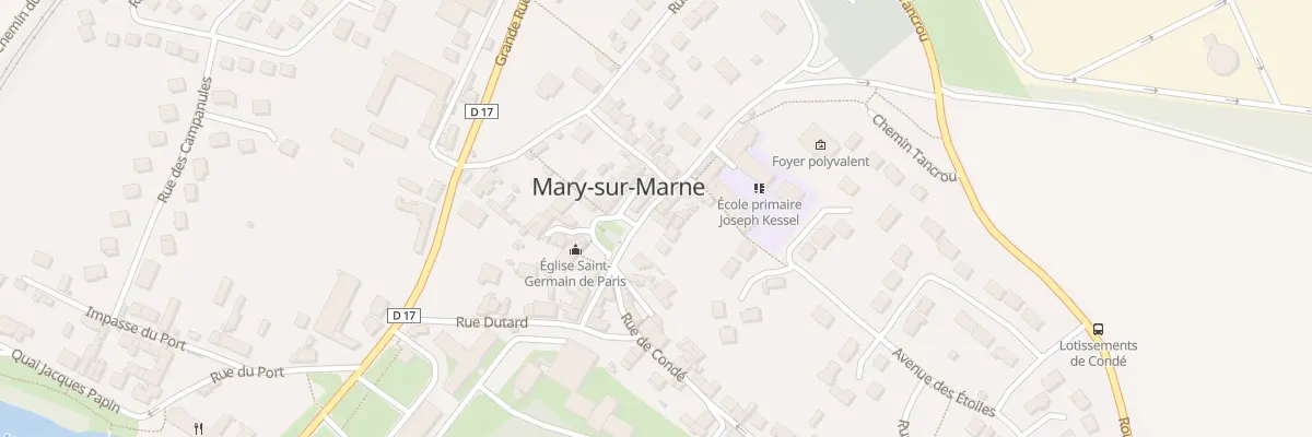 Plan du 14B Rue de l’Eglise à Mary-sur-Marne