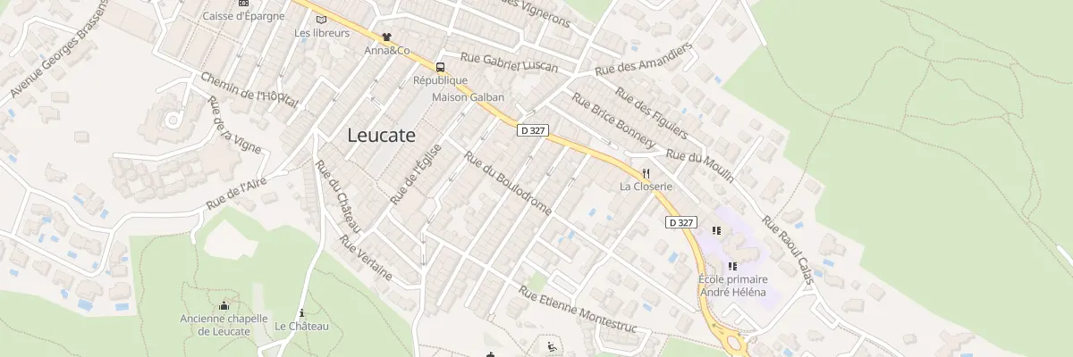 Plan du 14 Rue Zozime Ribes à Leucate
