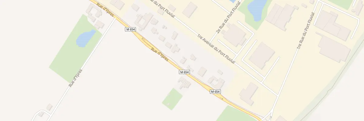 Plan du 2600 Rue d’Ypres à Wambrechies