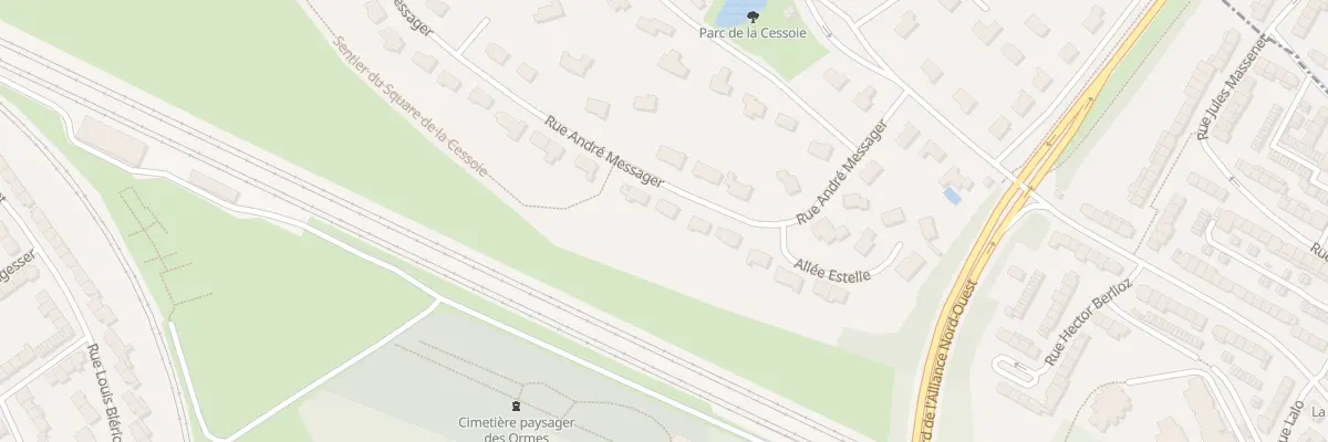 Plan du 19 Rue André Messager à Lambersart