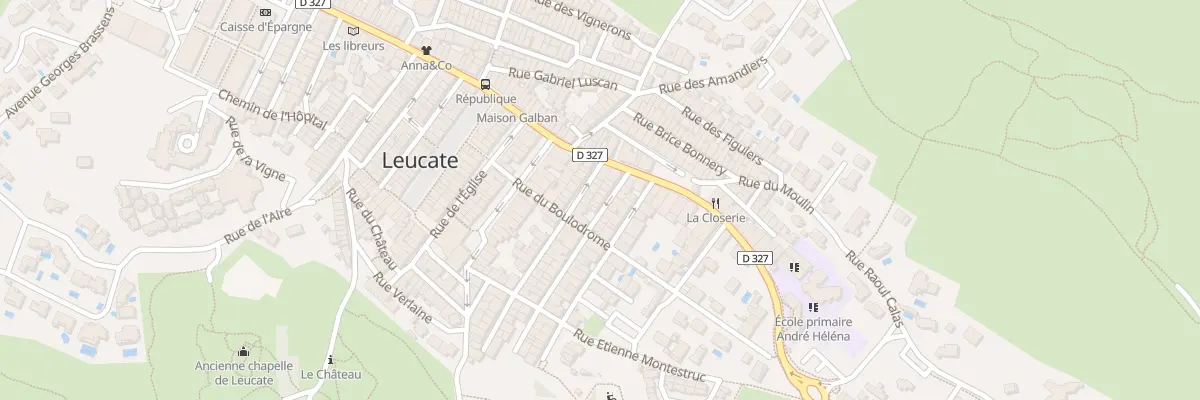 Plan du 10 Rue Zozime Ribes à Leucate