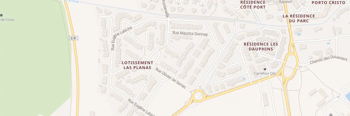 Plan du 20 Rue Ferdinand Brunetière à Saint-Cyprien