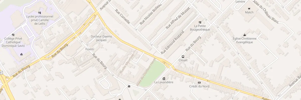 Plan du 58 Rue Corneille à Lambersart