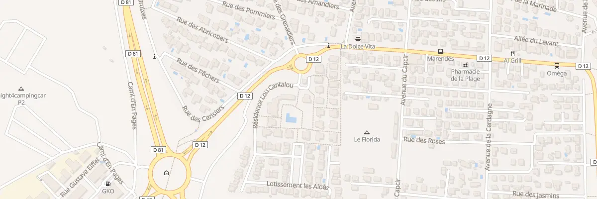 Plan du 3 Res Lou Cantalou à Sainte-Marie-la-Mer