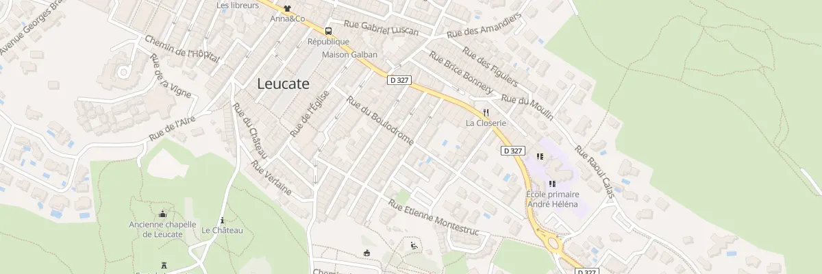 Plan du 14 Rue Victor Hugo à Leucate
