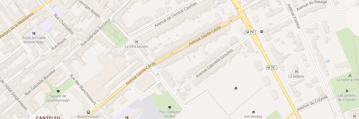 Plan du 152 Av Sainte-Cécile à Lambersart
