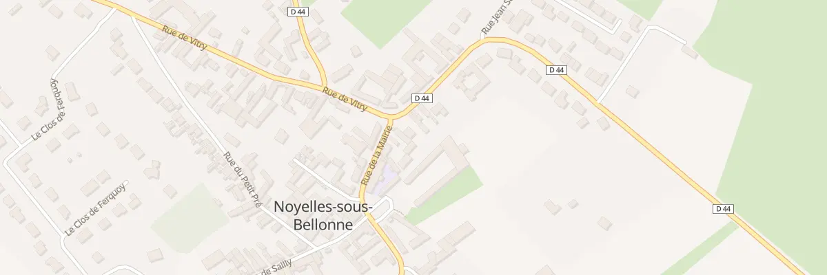 Plan du 2 Rue de Bellonne à Noyelles-sous-Bellonne